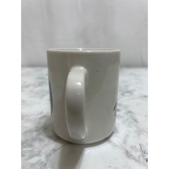 VTG Denny's Til Dawn Cream/Dark Teal Ceramic Heat Activated Moon Coffee Tea Mug - Picture 7 of 10